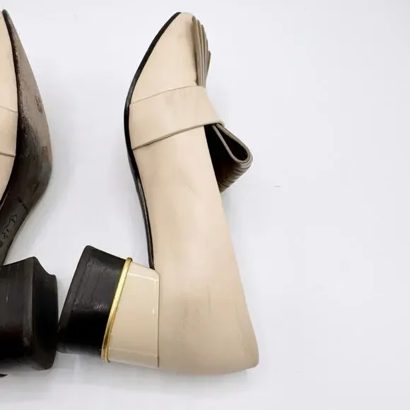 Tory Burch Multi Logo Kiltie Loafer Pumps (Size 6) - Picture 10 of 16